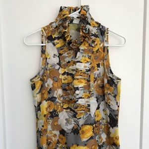 J Crew Factory Victoria Ruffle Cami